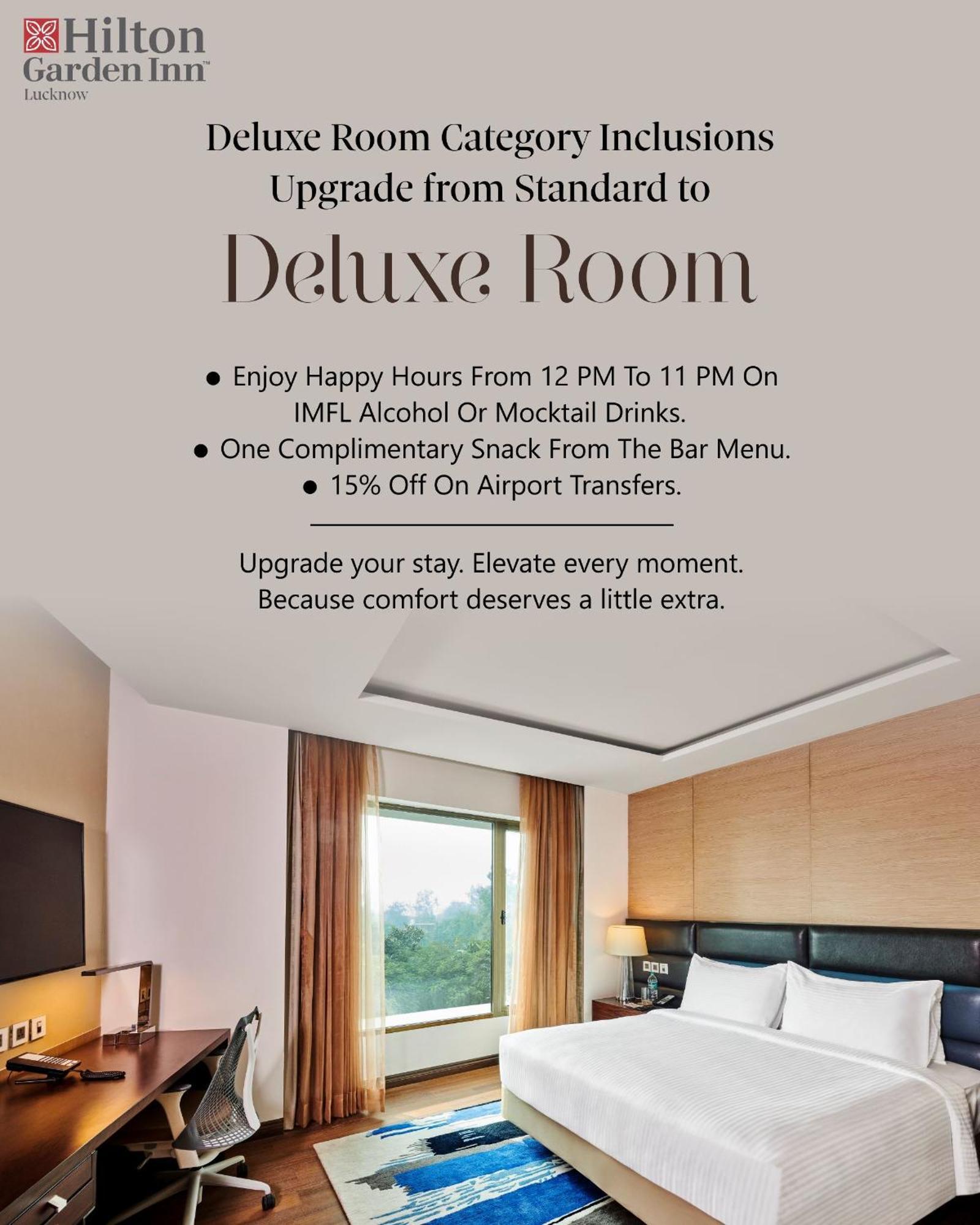 Hilton Garden Inn Lucknow Exteriör bild
